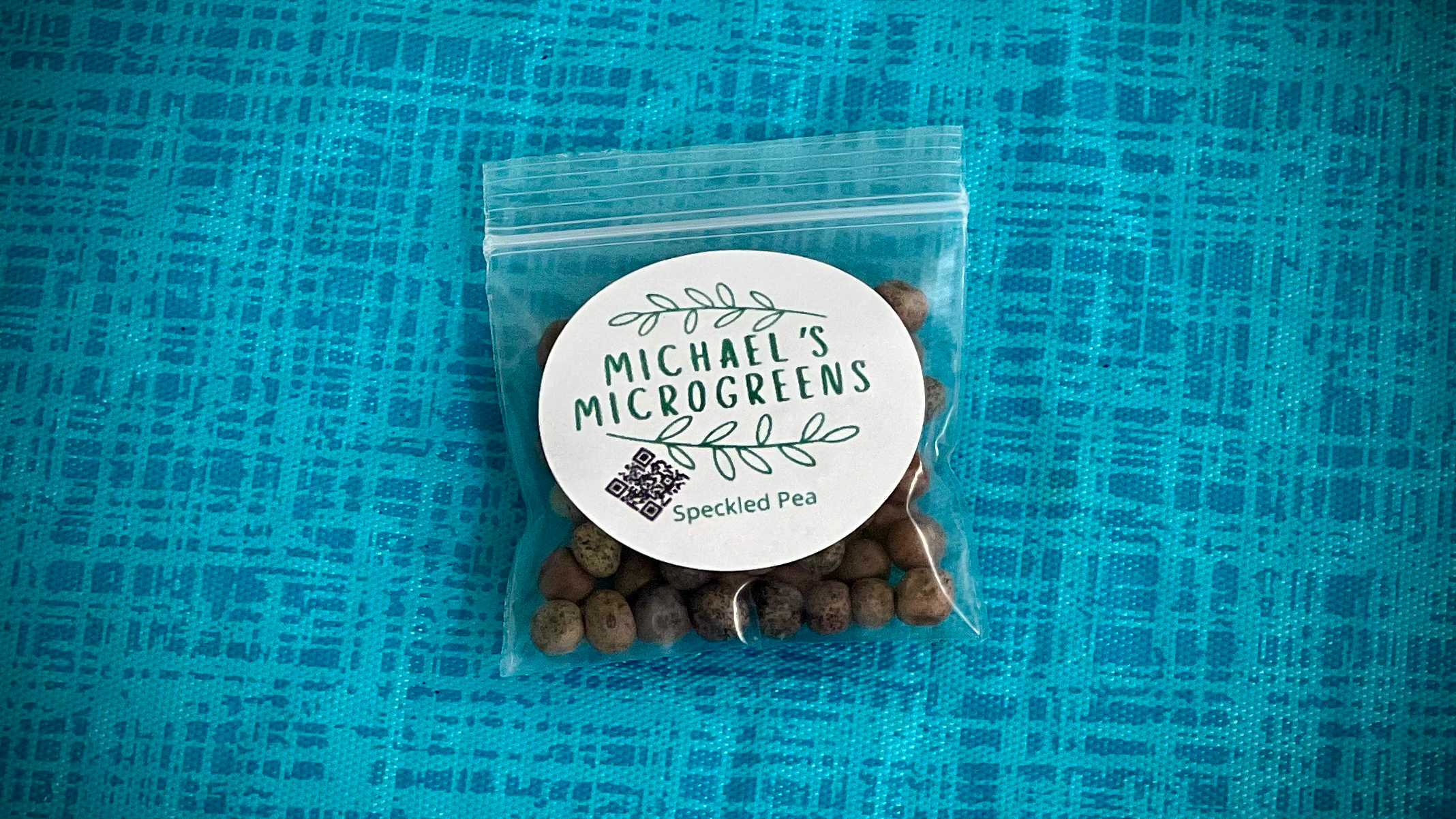 Speckled Pea - Organic Microgreen Seeds