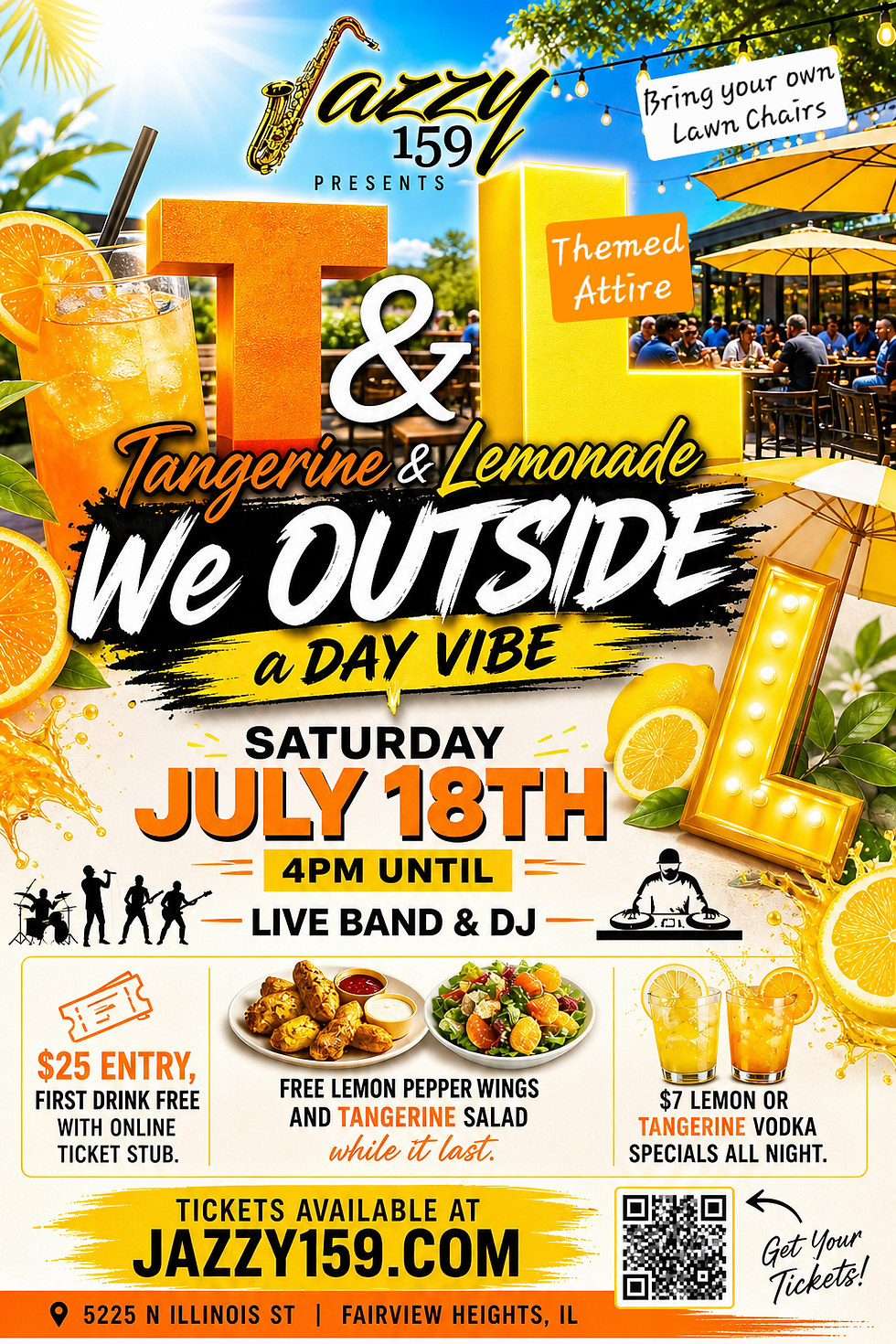 Jazzy159 presents Tangerine and Lemonade a Day VIBE!