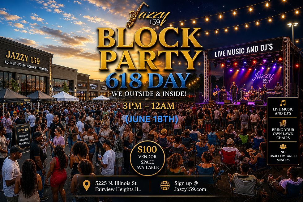 Jazzy 159 Presents The Block Party 618 Day Edition
