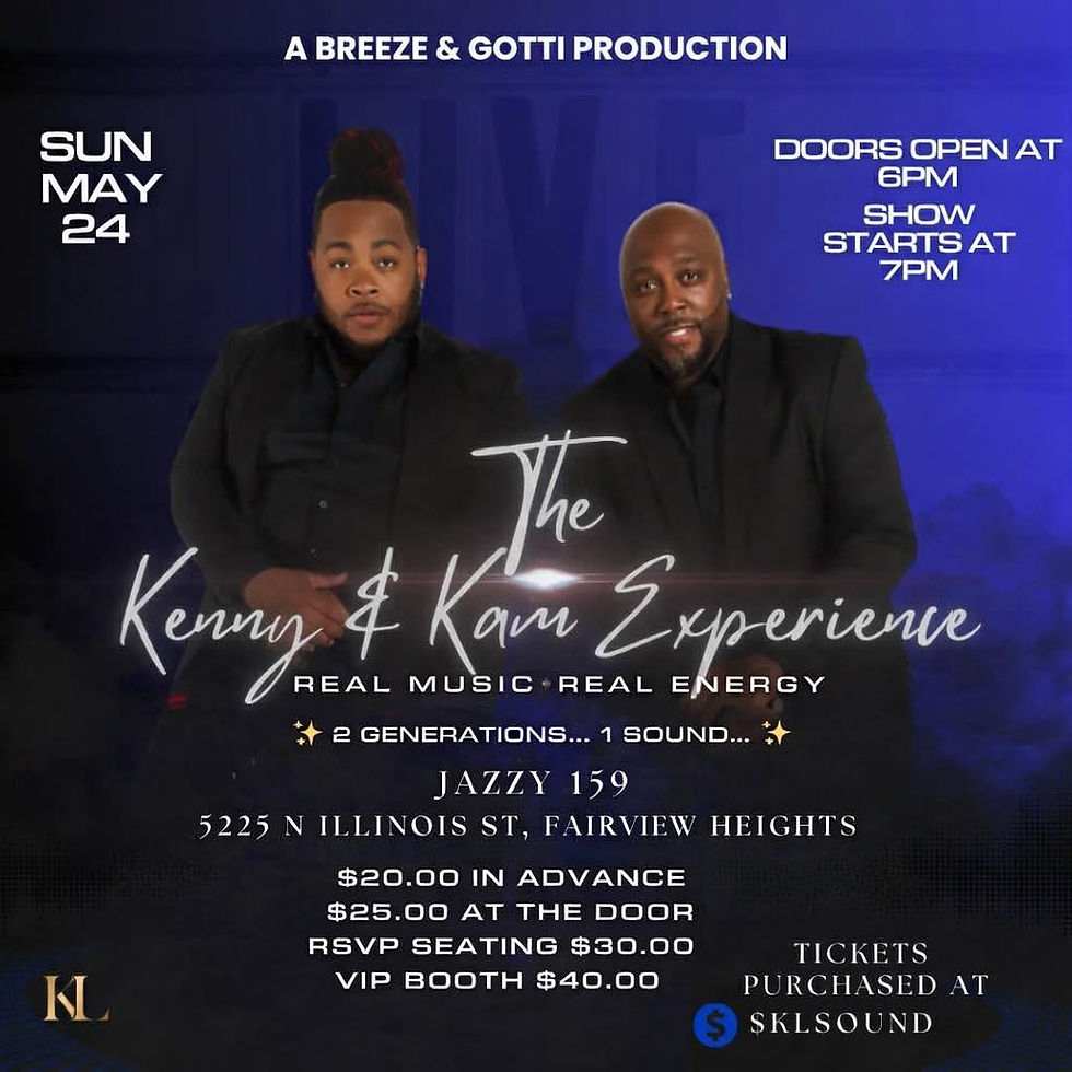 Jazzy159 Presents 2 Generations 1 Sound The Kenny & Kam Experiance