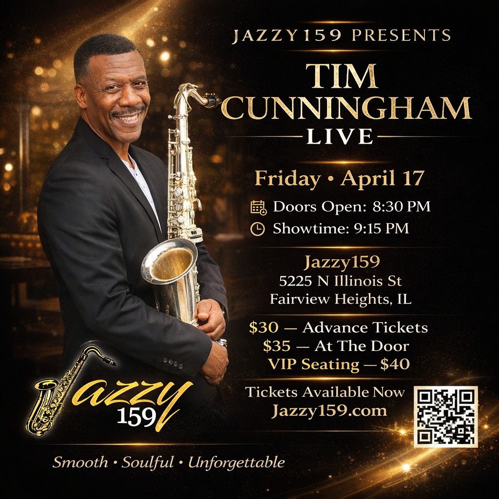 Legendary Saxophonist Tim Cunningham | Jazzy159.com