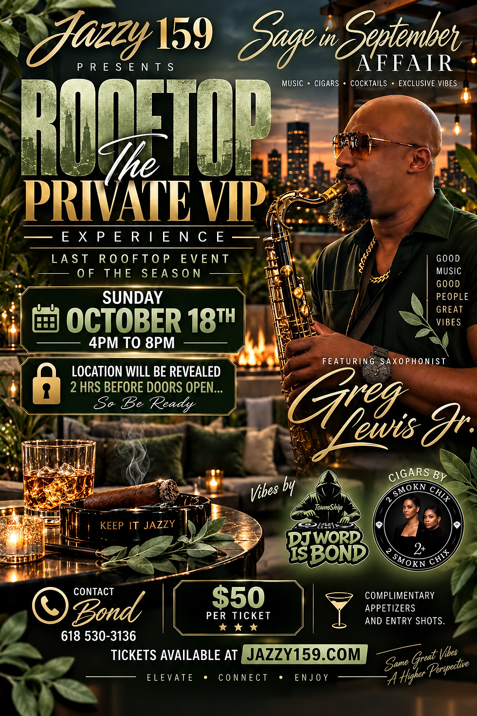 Jazzy159 The Private Rooftop Experience Volume 2
