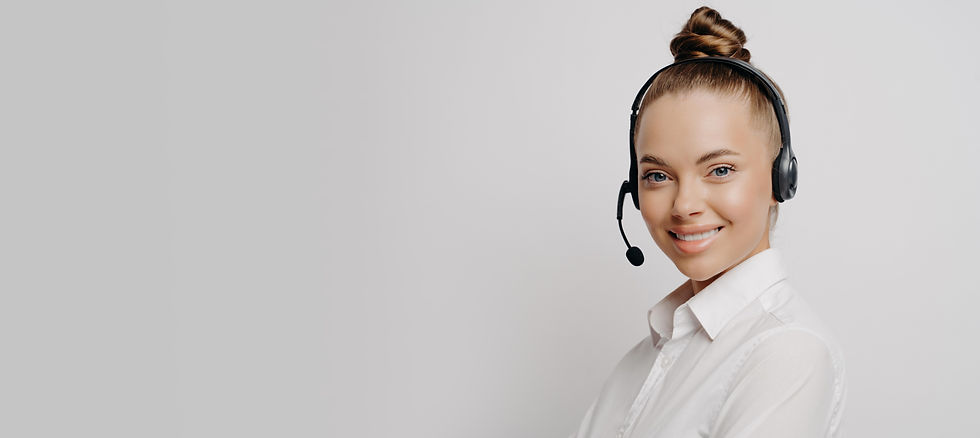 studio-shot-communicative-female-telemarketer-white-shirt-with-wireless-headset-advertisin