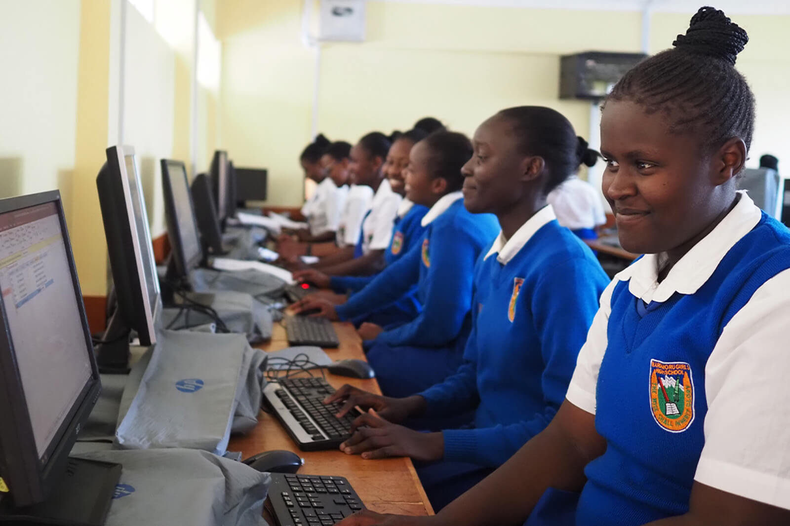 Basic Computer Class Tigray Volunteer Abroad | Computer Skills Teaching Program in Kenya