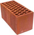 Vertically cored hollow block