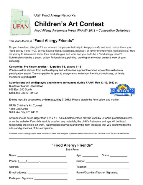 FAAW 2012 Art Contest