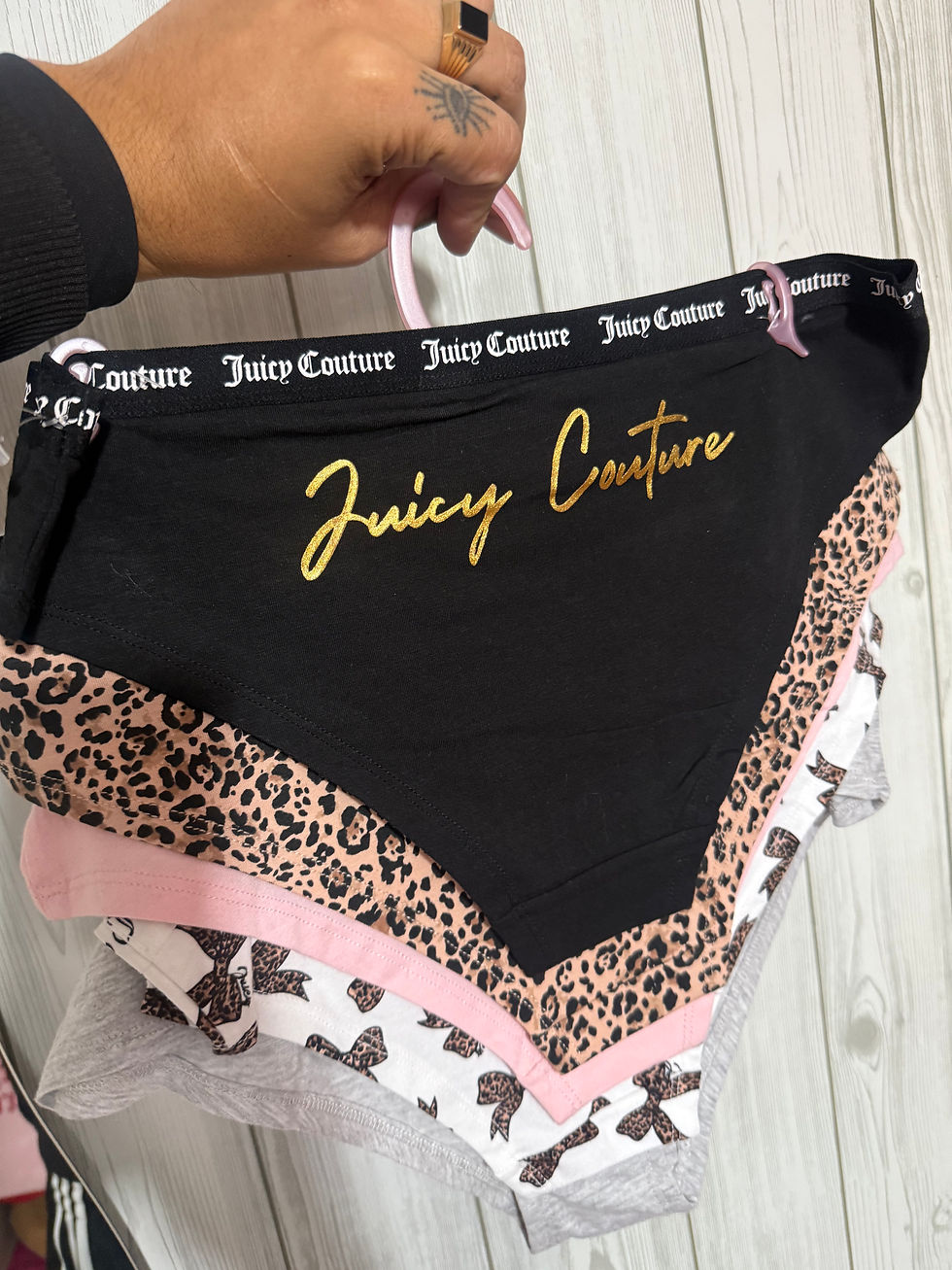 Miniatura: Pack 5 calzones Juicy animalprint talla L 