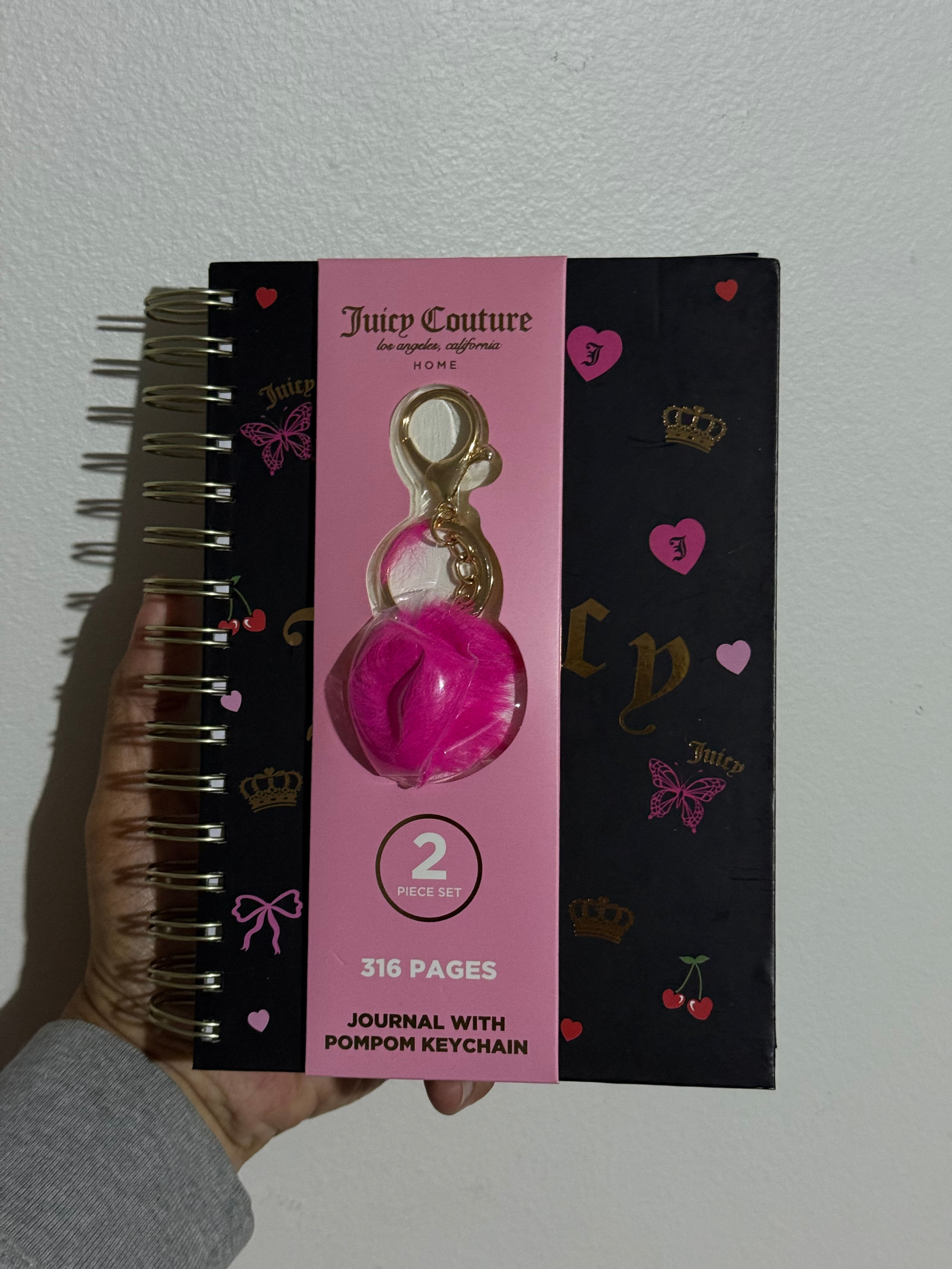 Agenda Juicy negra 