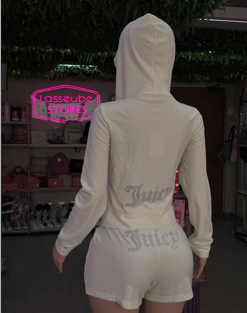 Miniatura: Conjunto Juicy Couture blanco talla M 