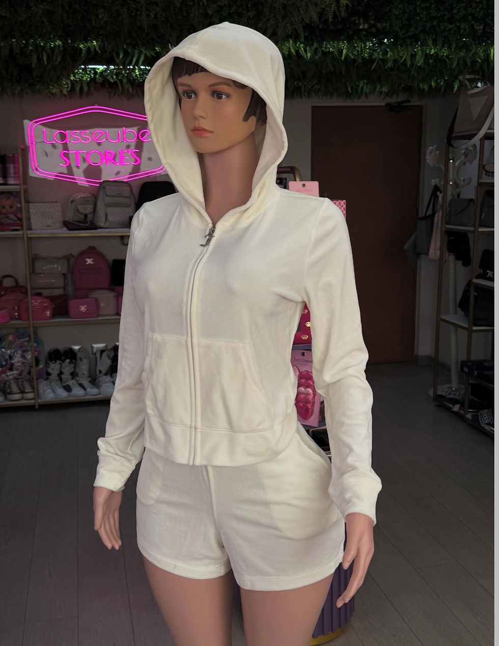 Miniatura: Conjunto Juicy Couture blanco talla M 