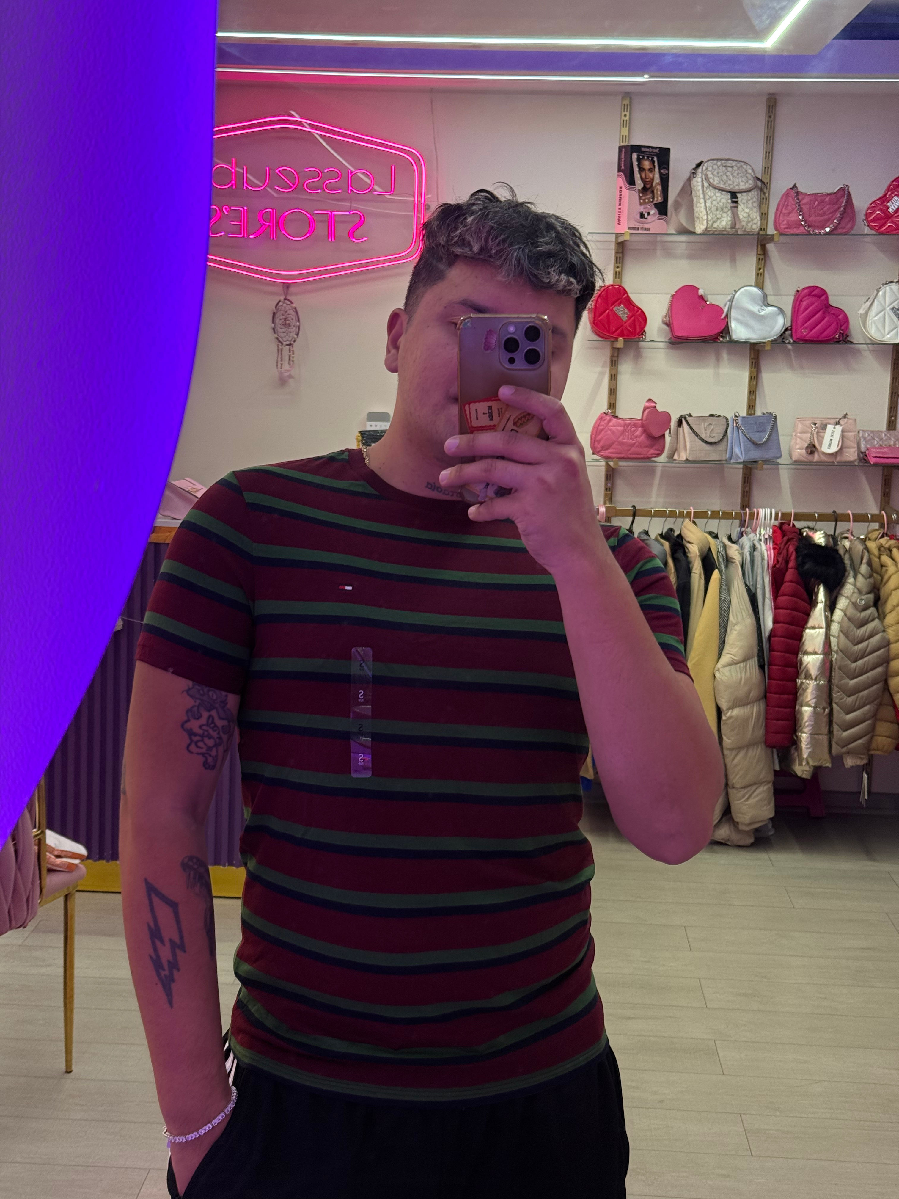 Polera Tommy rayas 
