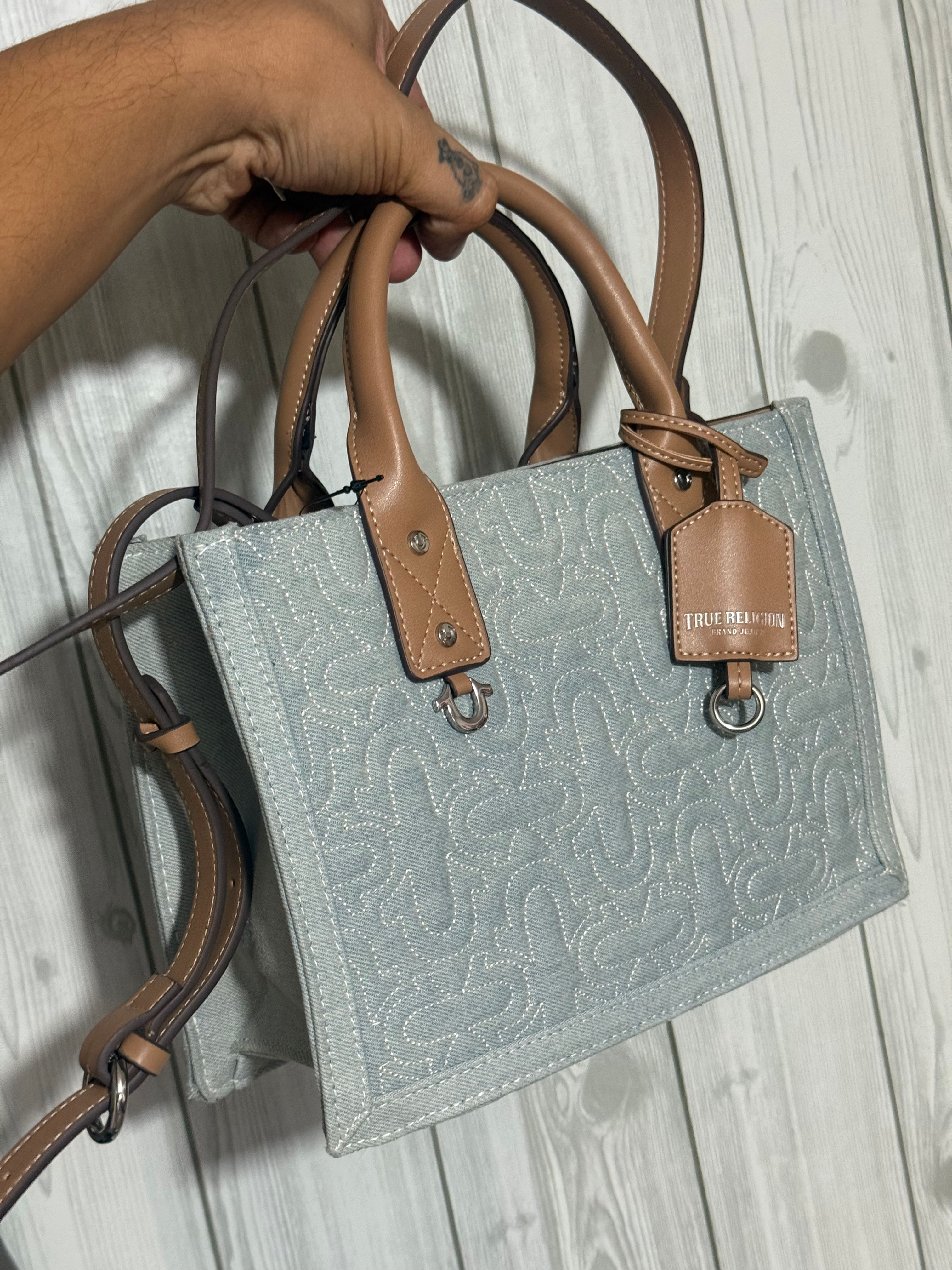 Crossbody true religion jeans con café 