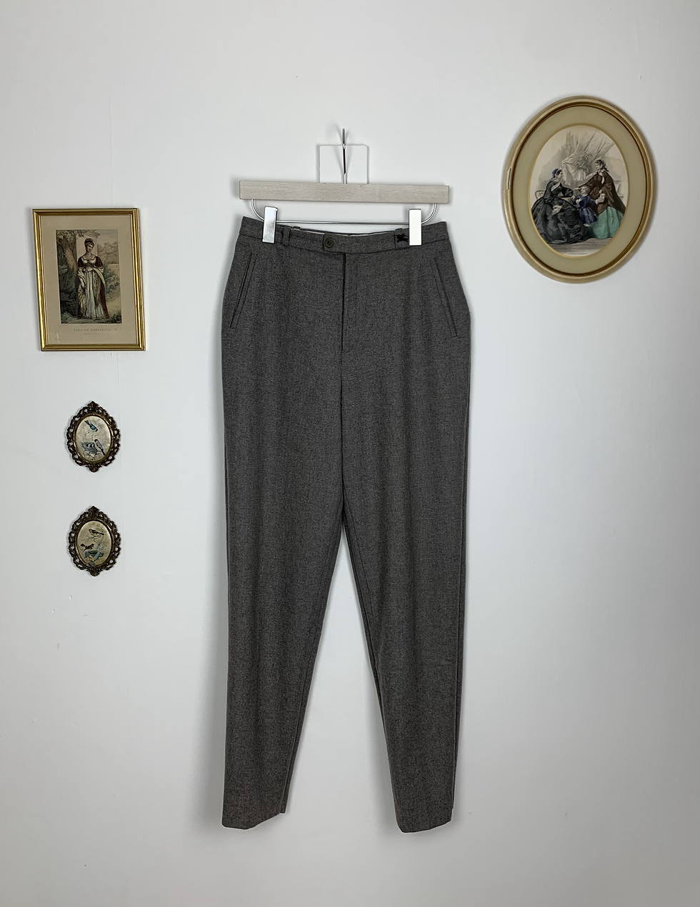 Thumbnail: Burberrys Grey 80s Trouser