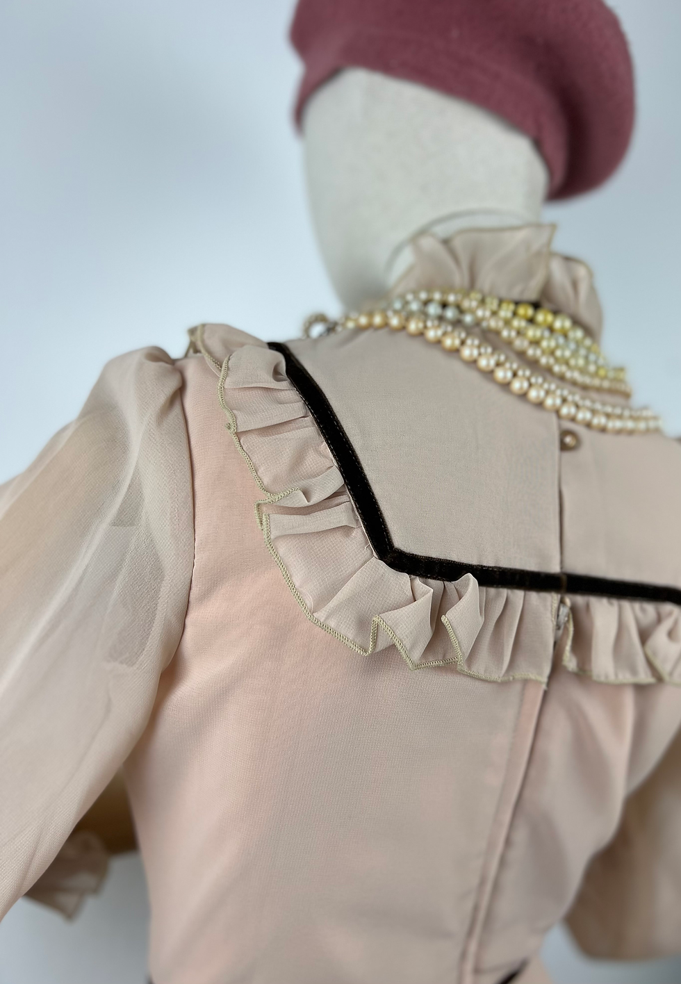 Thumbnail: Karida 70s Prairie Ruffle Dress