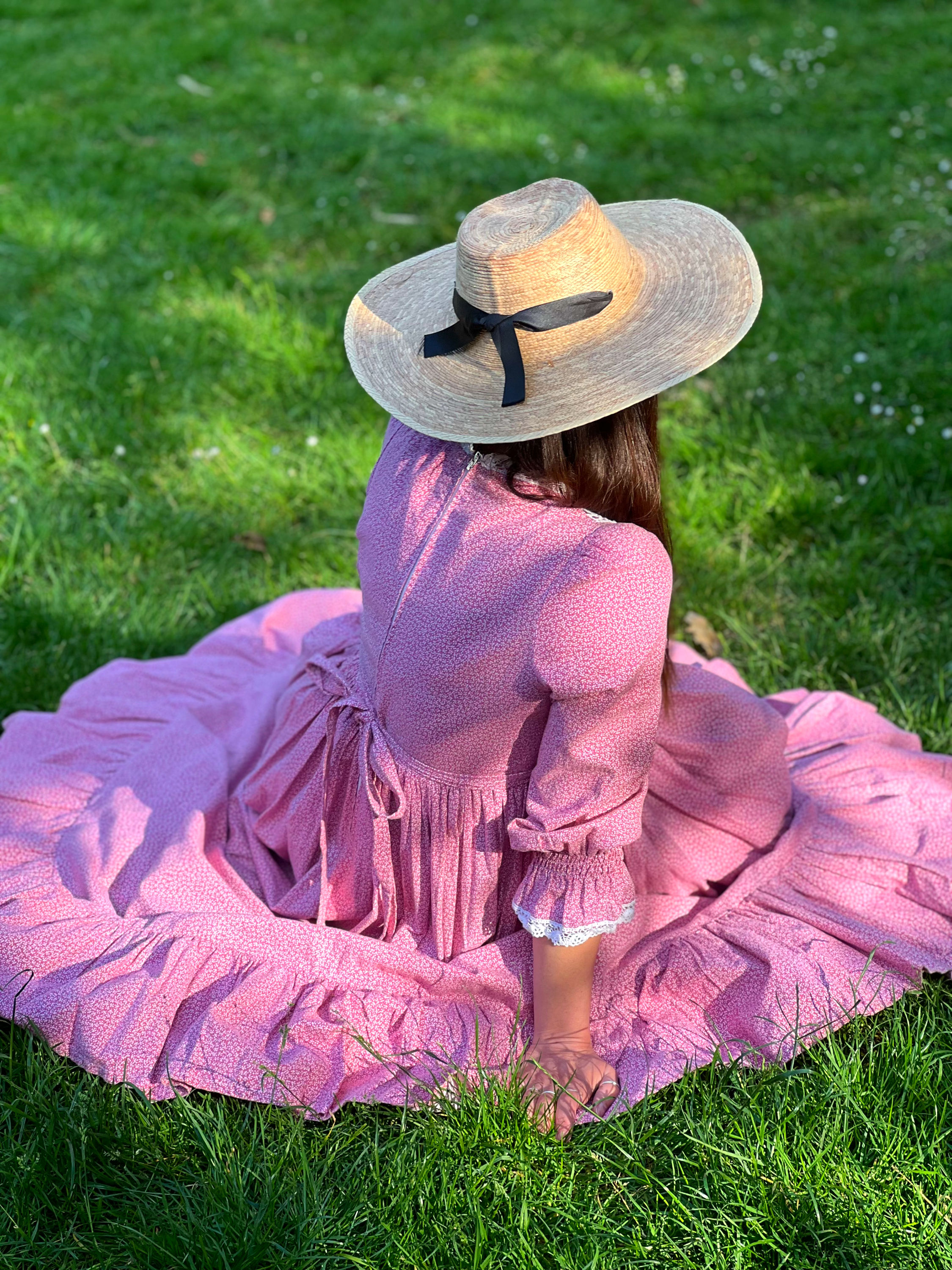 Laura Ashley 70s Made in Wales Prairie Dress