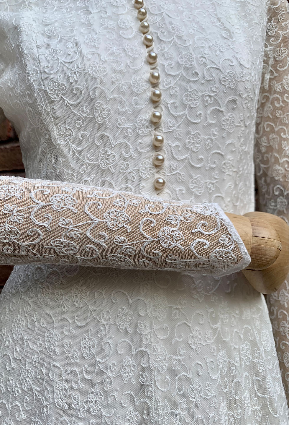 Thumbnail: 40s Lace Wedding Gown