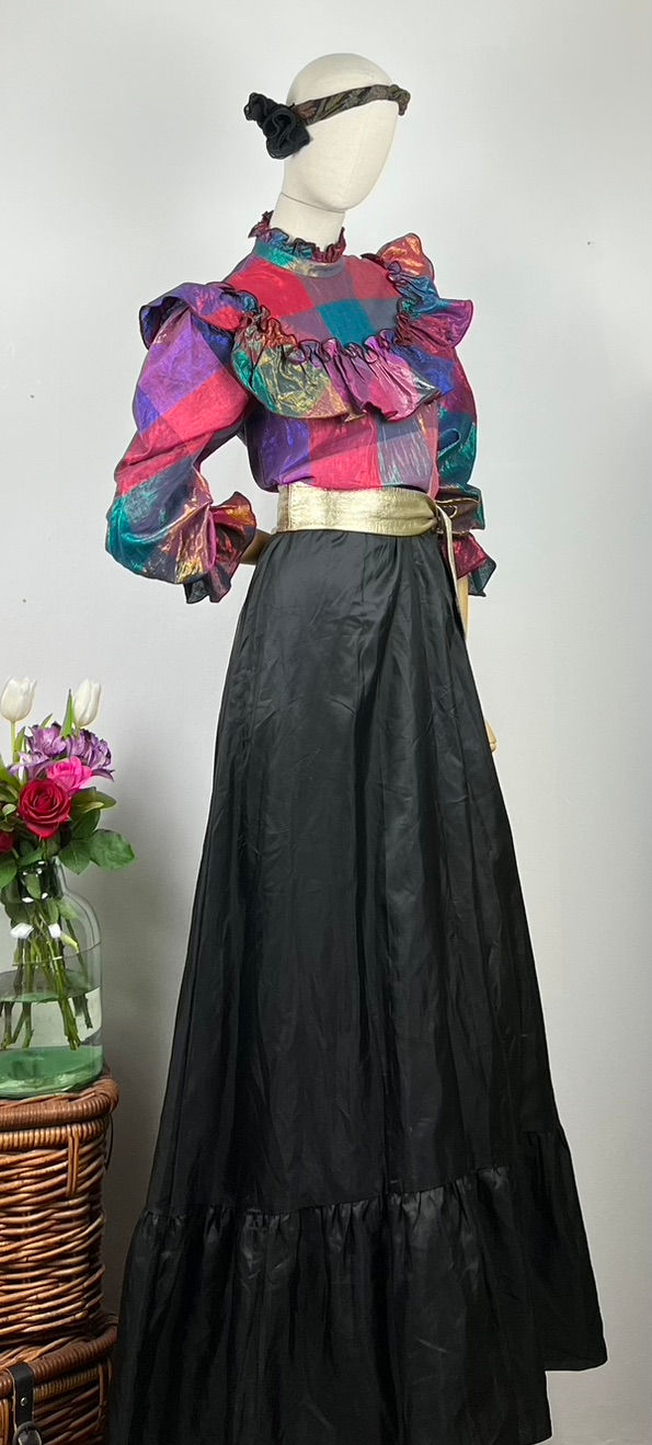 Thumbnail: 70s Ruffle Maxi Dress