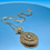 Thumbnail: Vintage Large Oval Filigree Locket & Chain