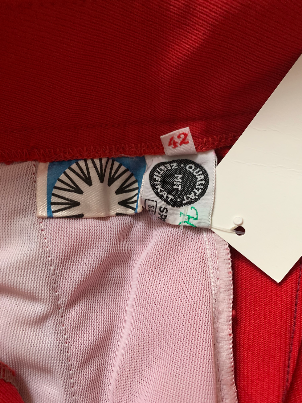 Thumbnail: Helanca 70s Stretch Stirrup Pant