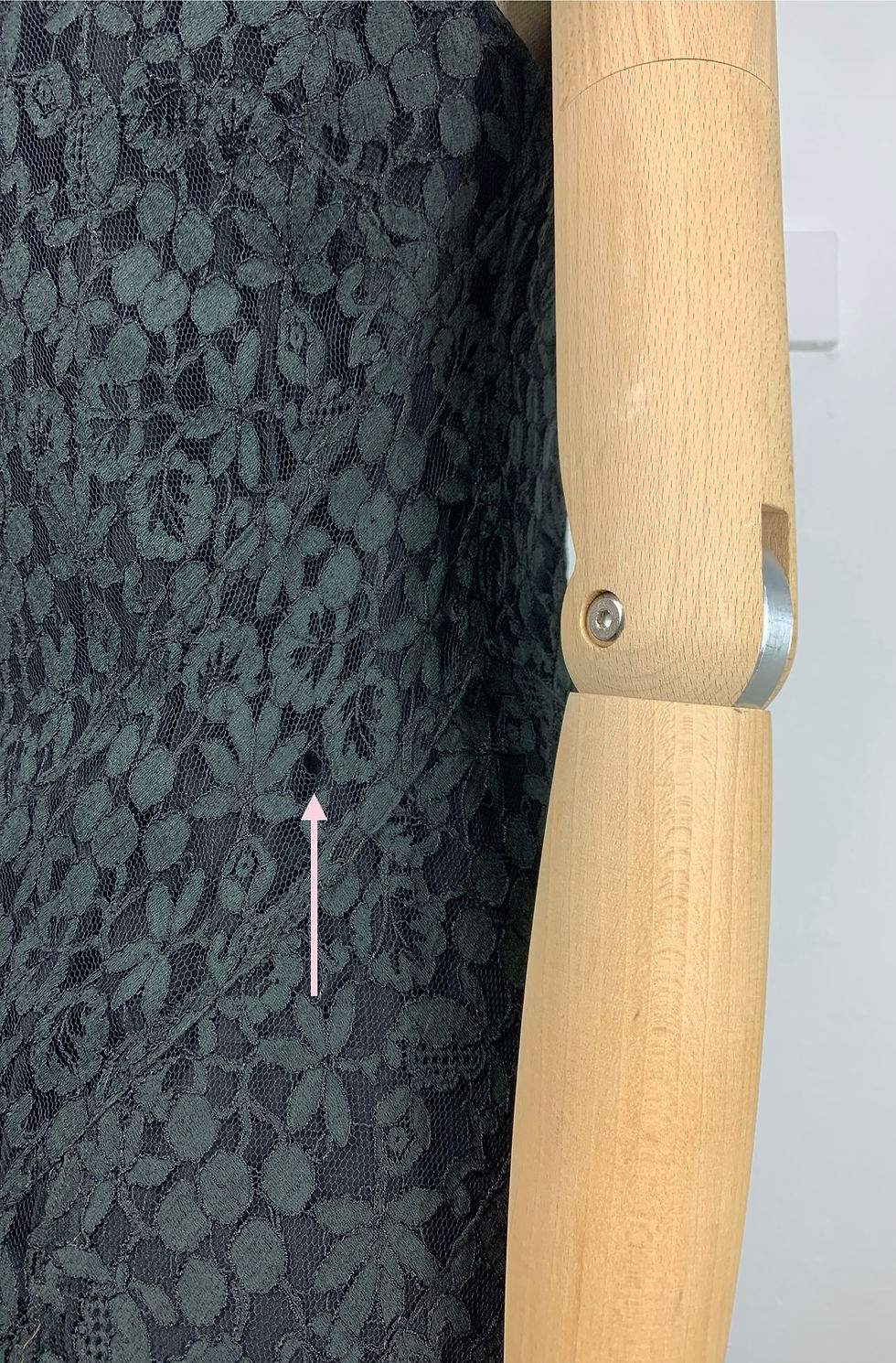 Thumbnail: 30s Lace & Silk Flared Dress