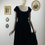 Thumbnail: Laura Ashley 80s Navy Dress