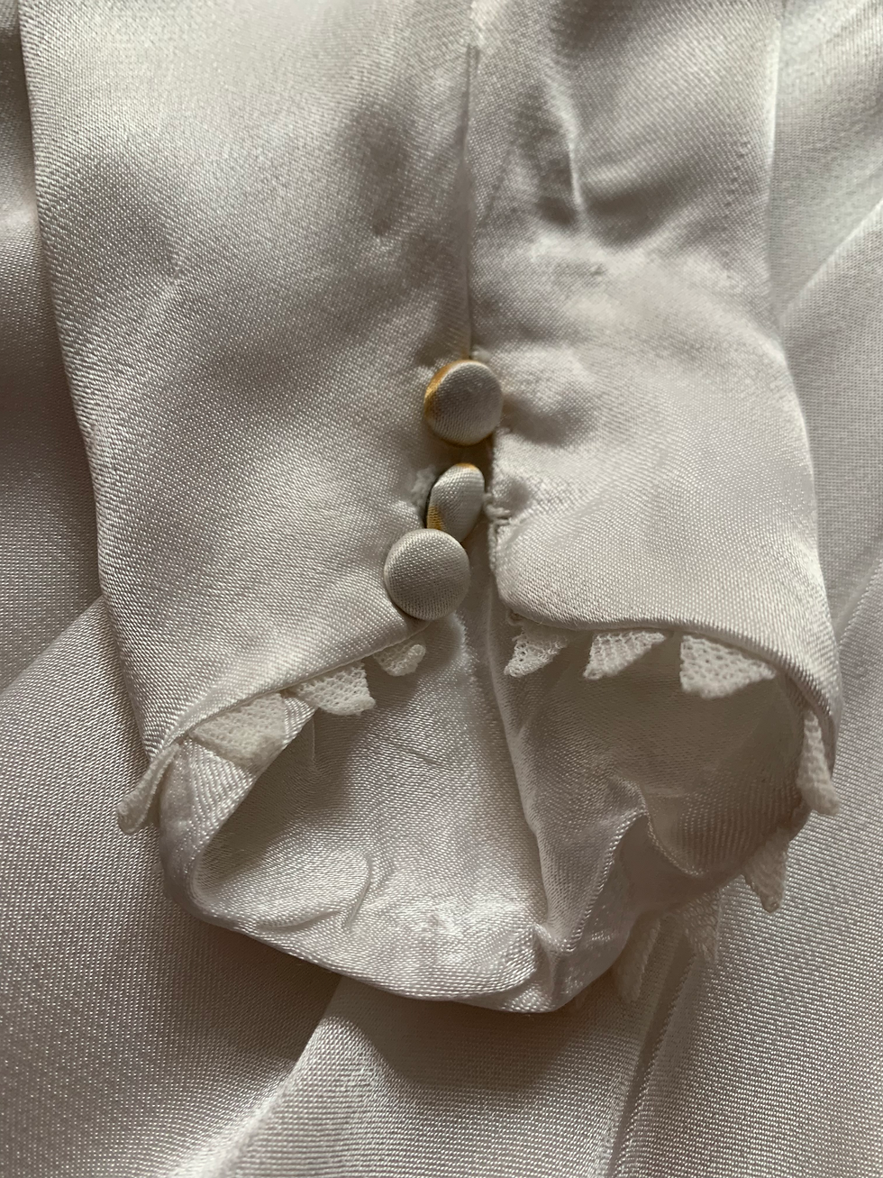 Thumbnail: 30s Satin Silk Wedding Gown