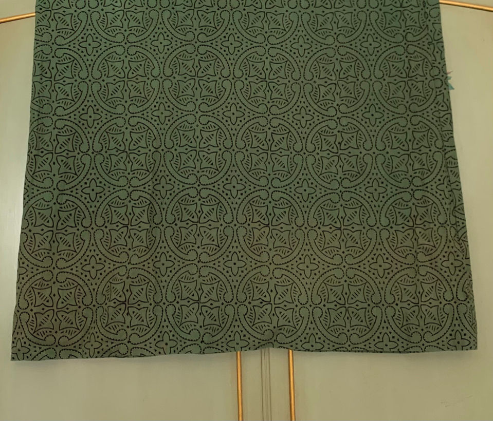 Thumbnail: Green 70s Boho Caftan Dress