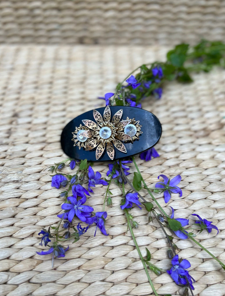 Gold Ornaments Hair Clip