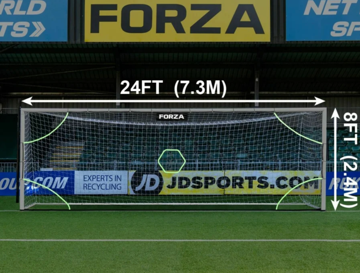 acadamy soccer target 24ft/8