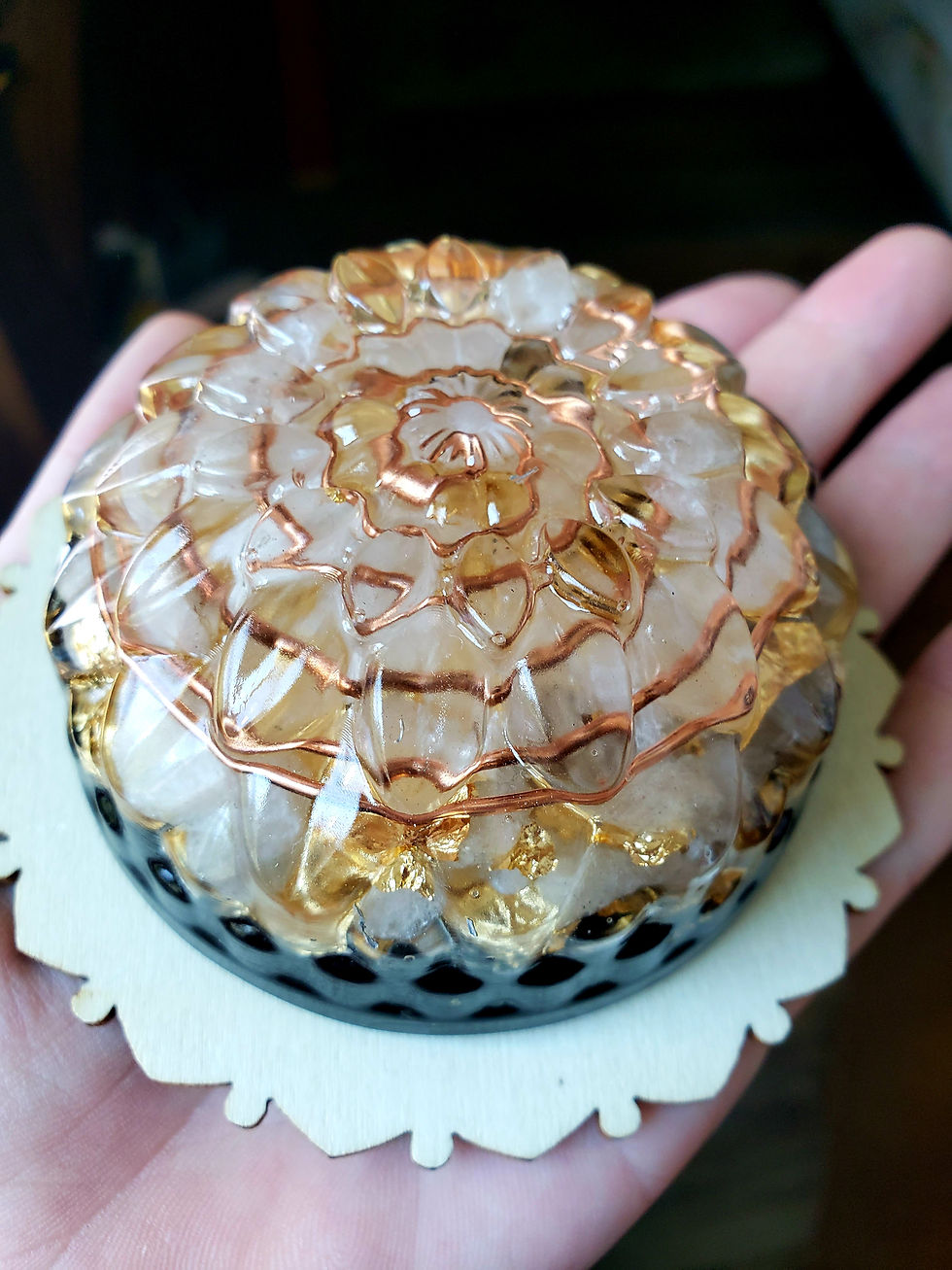 Large Flower Orgonite