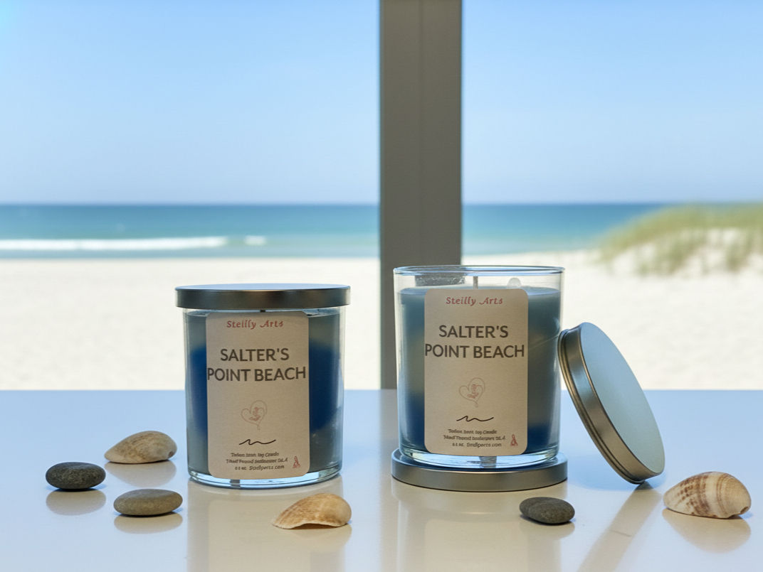 Saltars Point Beach Scented Soy Wax Candle