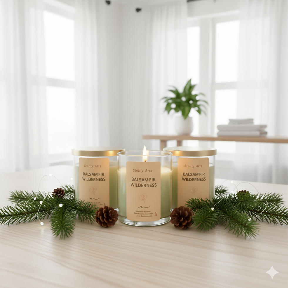 Balsam Fir Wilderness Scented Soy Candle