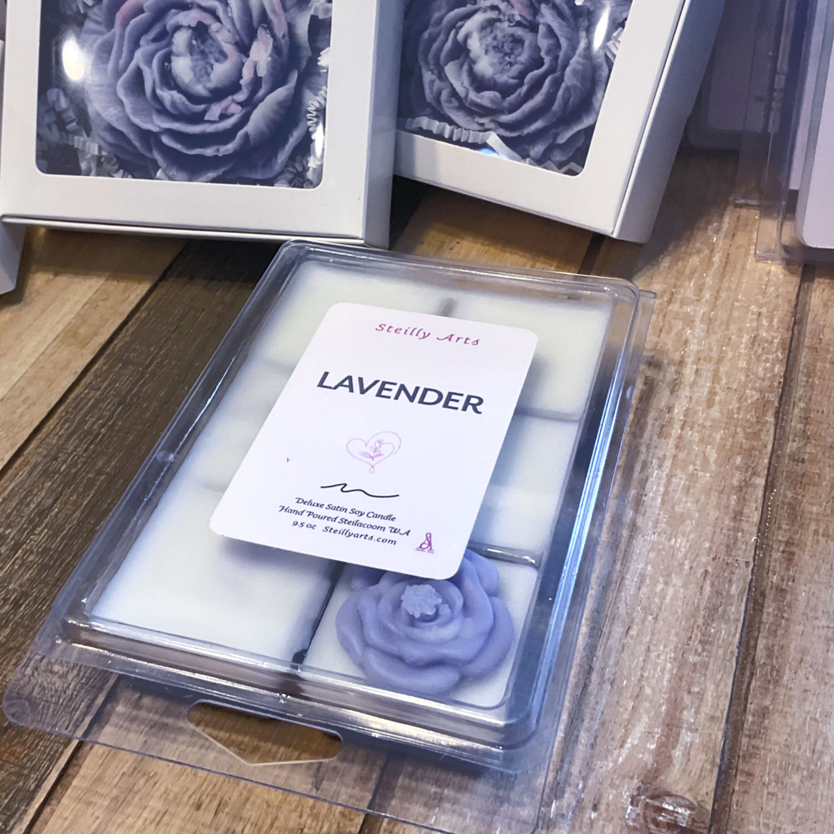 Lavender Scented Soy Wax Melts
