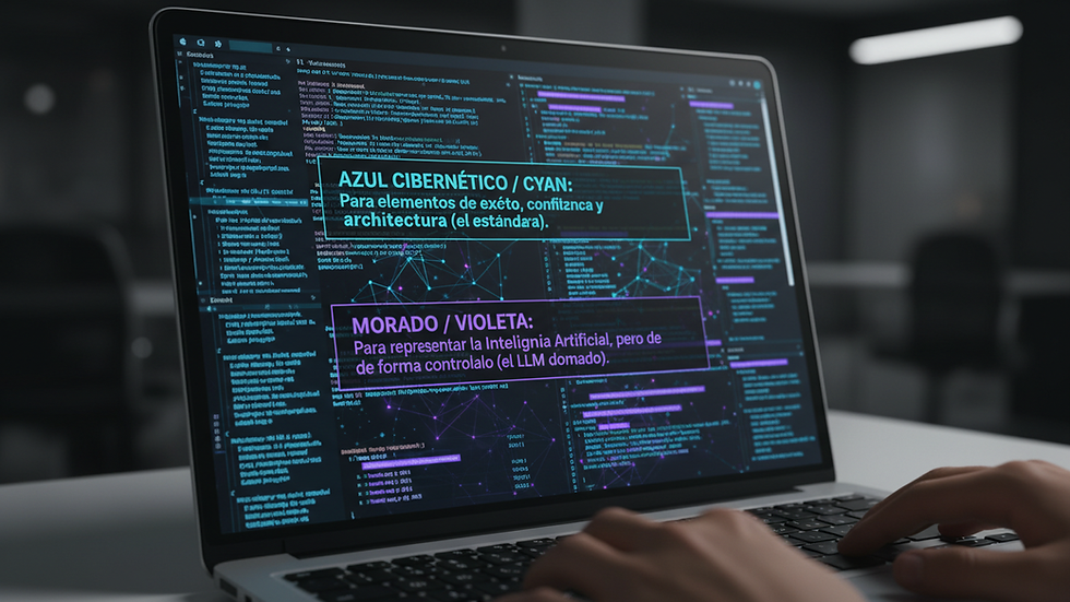 Close-up of a laptop screen showing code and security logs
