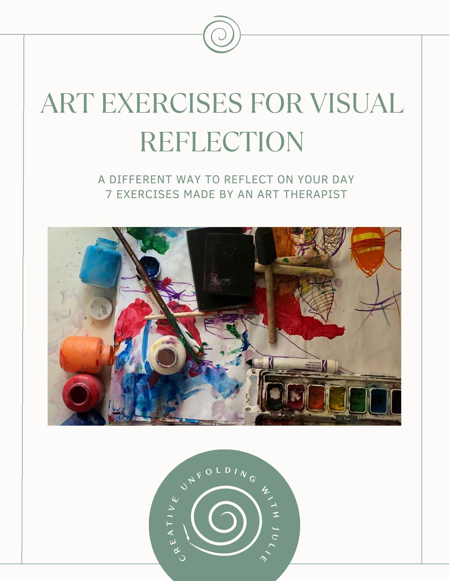 Reflect Visual Art exercises for visual reflection | The Gentle Unfolding