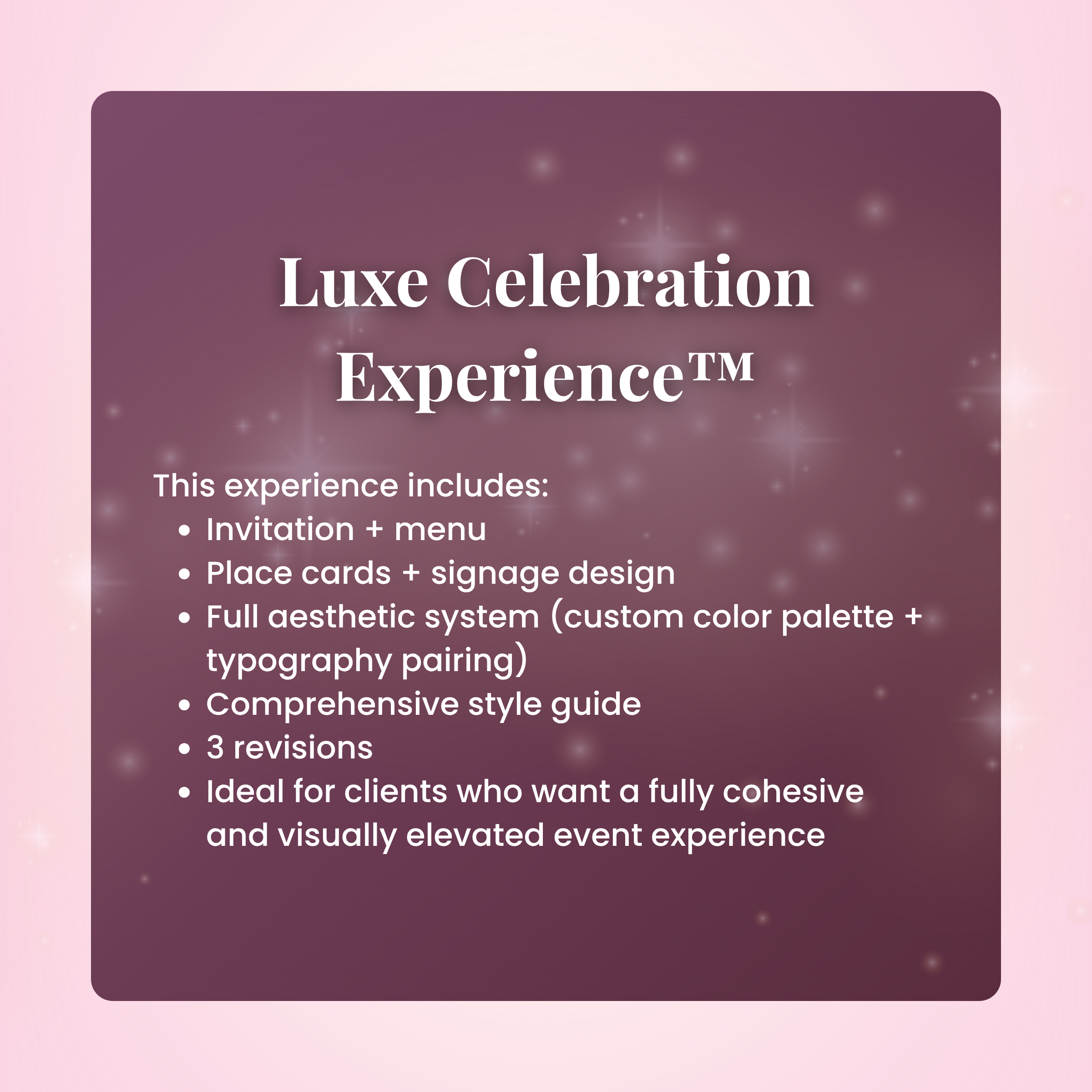 The Luxe Celebration Stationery Suite™