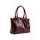 Thumbnail: Madison - Burgundy Croc Vegan Bag