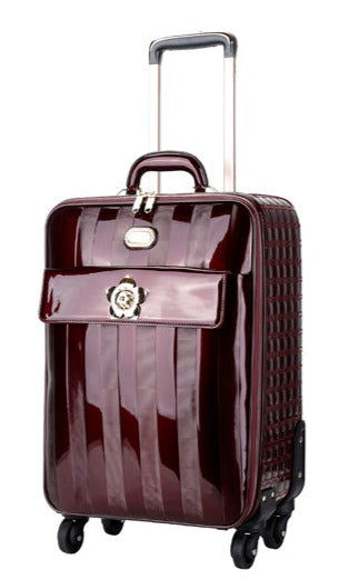 Thumbnail: Floral Accent Light Weight Suitcase
