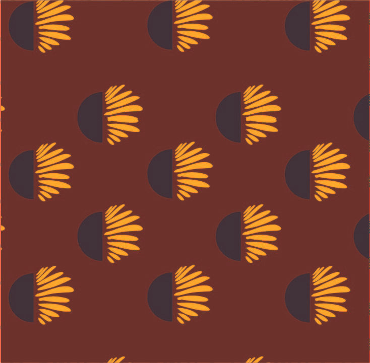 retro desert pattern 8