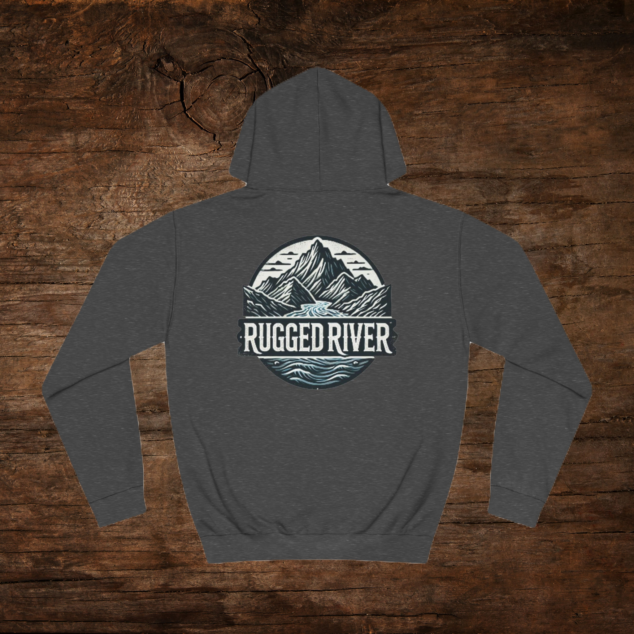 Unisex Hiking Hoodie - Rugged River