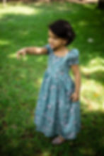 AYANA MINI Bamboo Silk Full Frock