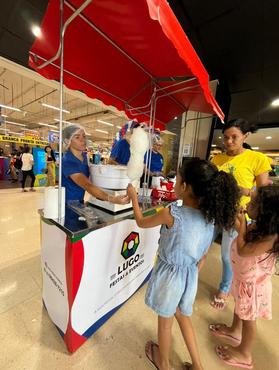 Miniatura: Aluguel cadeira, pipoca, algodão doce, crepe suíço, picolé e brinquedos infantis