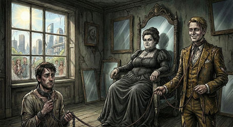 Famílias de pais narcisistas: O espelho que quebra o outro para se refletir inteiro