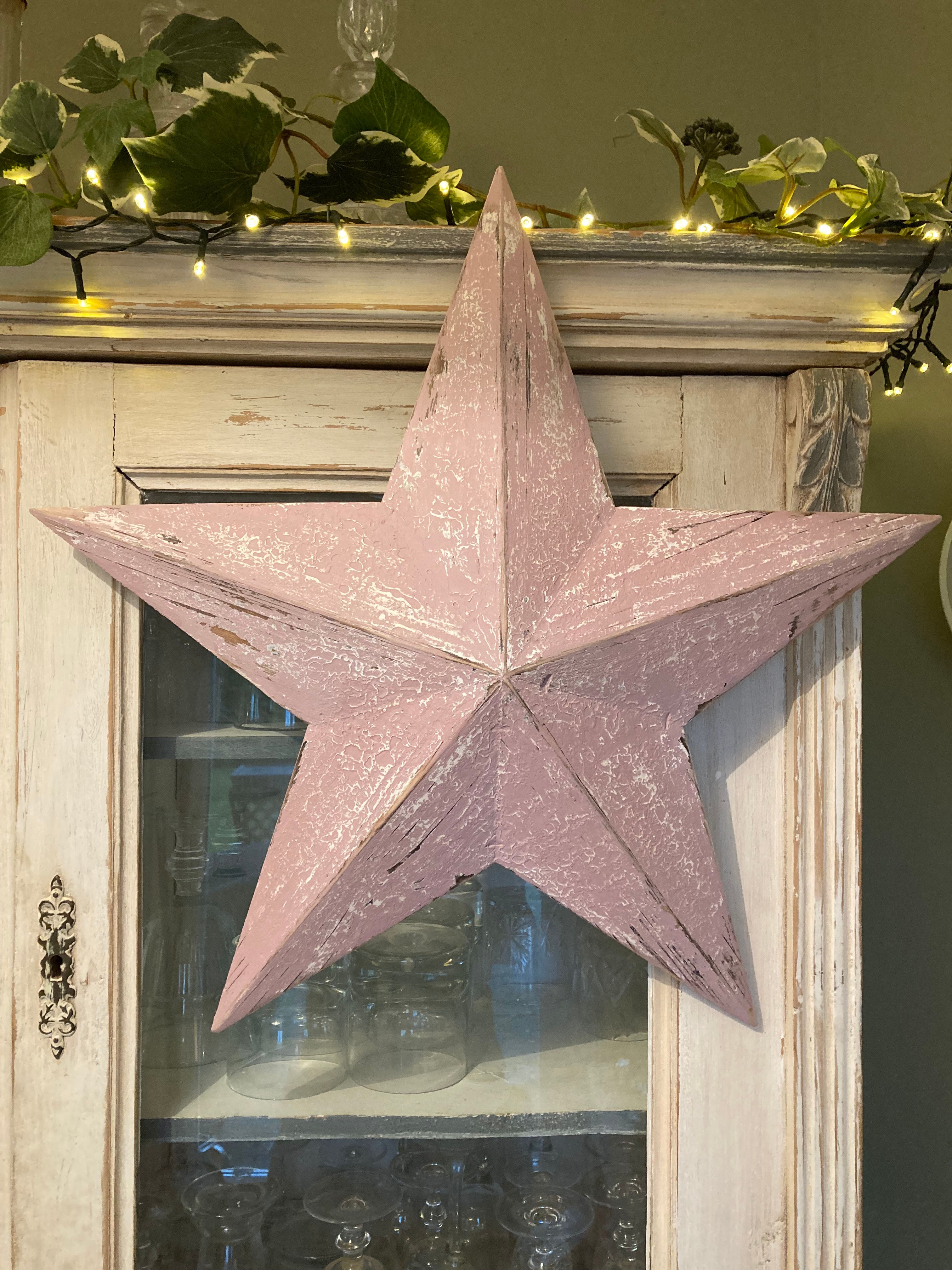 Star, Barn star, rustic, country, hands painted