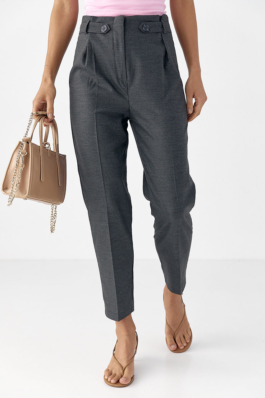 Жіночі штани з патами на поясі