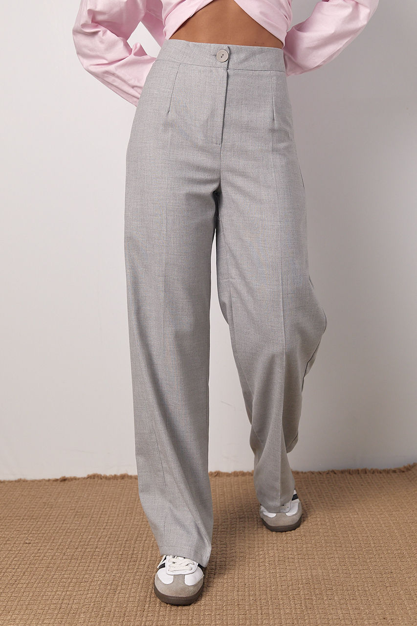 Класичні брюки жіночі з високою талією