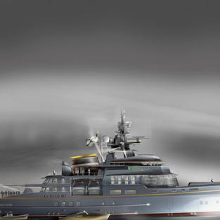 LP Design 90-meter Expedition Yacht