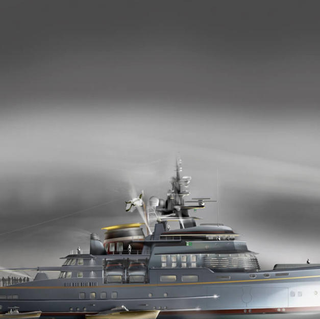 LP Design 90-meter Expedition Yacht