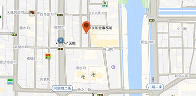 Map - localisation of the apartment