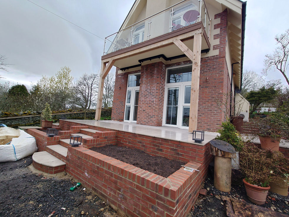 Timber Frame Balcony